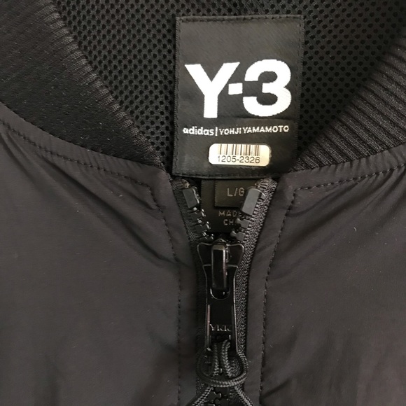 RARE Adidas Y-3 Yohji Yamamoto Embroidered Bomber - Picture 3 of 8